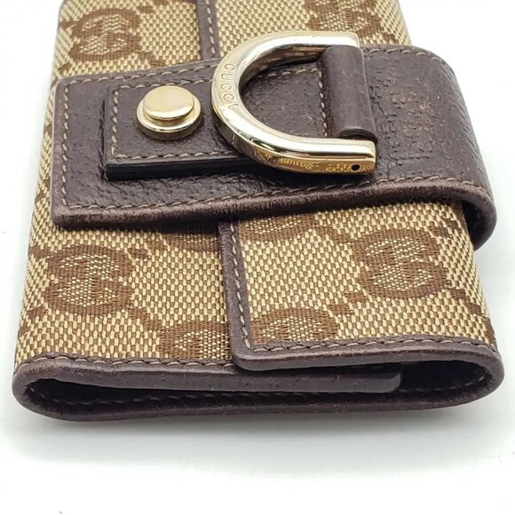 Gucci Canvas Leather Key Case - Picture 3 of 11